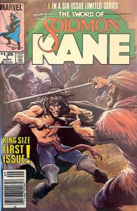 Solomon Kane #1 (Newsstand) FN ; Marvel | The Sword Of