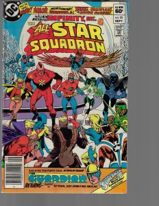 All-STAR Squadron #25 (DC, 1983) KEY 1st Appearance of Infinity, Inc, 1st Jade