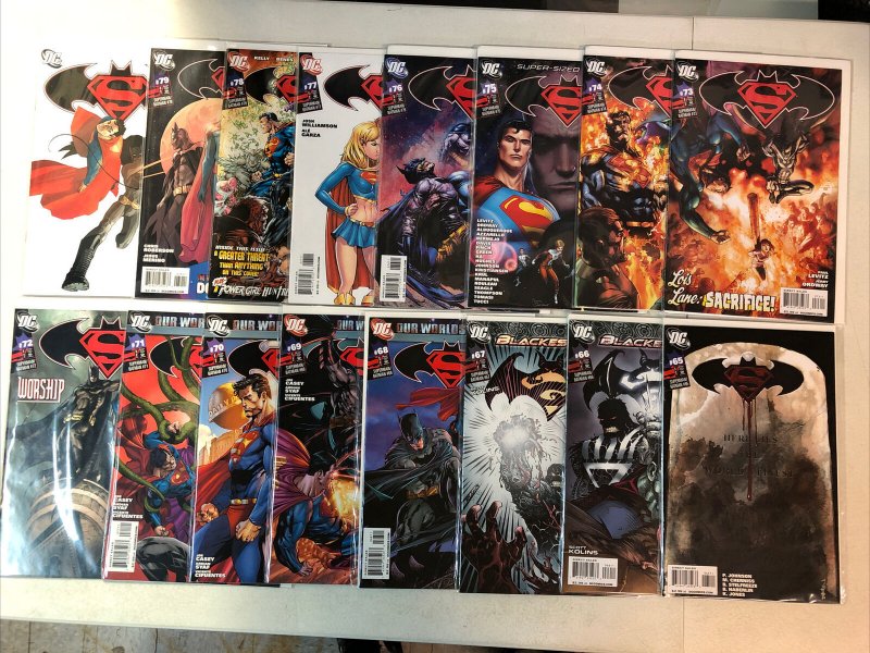 Superman Batman (2003) #1-87 + Annuals and more (VF+/NM) Near Complete Set DC