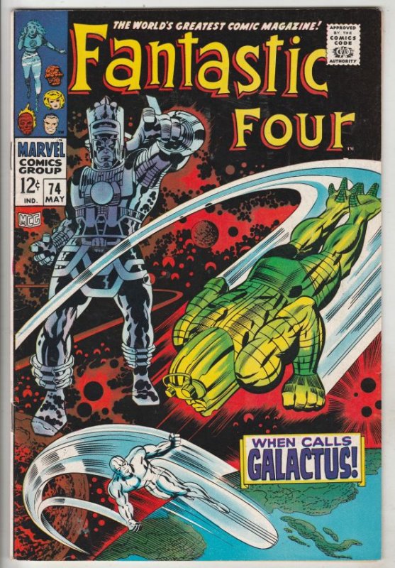 Fantastic Four #74 (May-68) NM- High-Grade Fantastic Four, Mr. Fantastic (Ree...