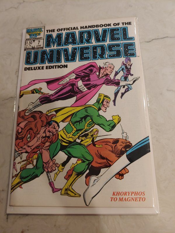 The Official Handbook of the Marvel Universe #7 (1986)