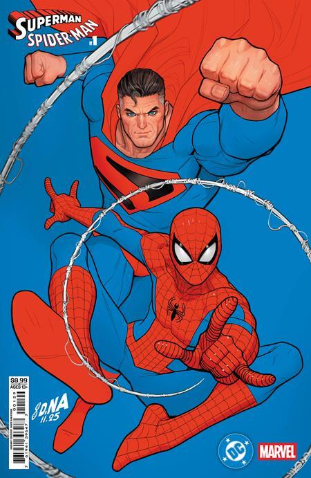 DC MARVEL SUPERMAN SPIDER-MAN #1 (ONE SHOT) DNA KINGDOM COME