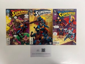 3 Superman DC Comic Books # 87 88 89 Batman Wonder Woman Flash Robin 46 JS37