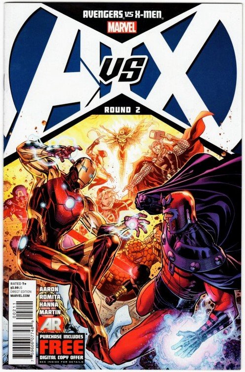 Avengers vs X-Men #2A (VF+) ID#MBX3