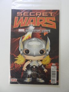 Secret Wars #1 Marvel Collector's Corp Cover (2015) polybagged sealed