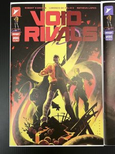 VOID RIVALS #6 1:10 EJIKURE + 1:25 DARBOE NM SET IMAGE ENERGON 2023 PROSHIPPER