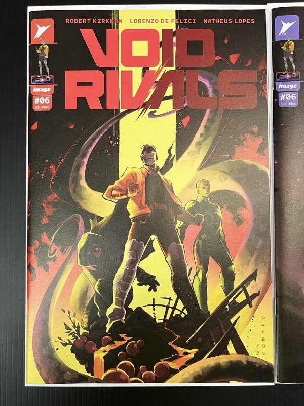 VOID RIVALS #6 1:10 EJIKURE + 1:25 DARBOE NM SET IMAGE ENERGON 2023 PROSHIPPER