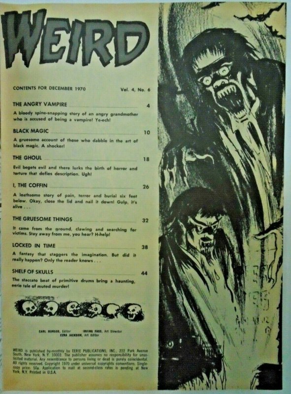mm Weird (1966 Mag; Eerie) v4, #6nm-