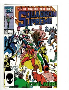 12 Squadron Supreme Marvel Comics 1 2 3 4 5 6 7 8 9 10 11 12 Limited Series HG1