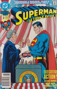 Action Comics Annual #3 (Newsstand) FN ; DC | Superman Armageddon 2001