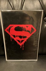 The Death of Superman 30th Anniversary Special Logo Bagged Cover (2023)