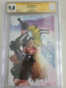 New Mutants #2 Suyan Virgin Variant CGC SS 9.8 Mico Suayan Remark