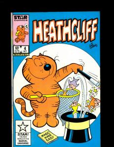 Lot of 12 Heathcliff! Marvel Comic Books #1 2 3 4 6 7 8 9 11 13 16 17 J344