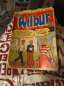 Wilbur Comics #47 Golden Age Katy Keene 1953 Good Girl Art Cover Archie Mlj Book