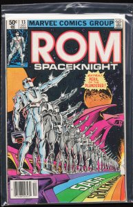 Rom #13 Newsstand Edition (1980) Spaceknights