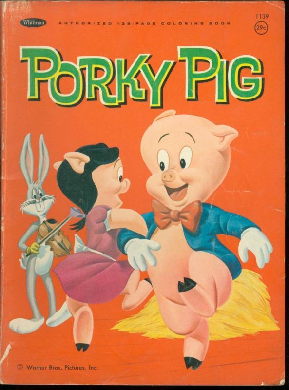 porky pig coloring pages