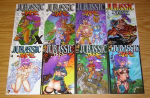 Jurassic Jane #1-7 VF/NM complete series + X - london night bad girl sky owens