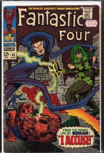 Fantastic Four #65 (1967) Fantastic Four [Key Issue]