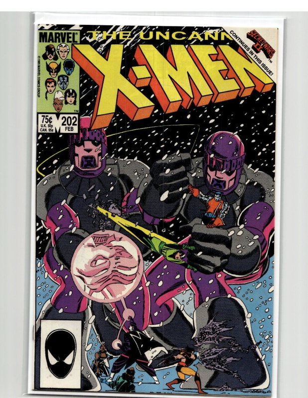 The Uncanny X-Men #202 (1986) X-Men