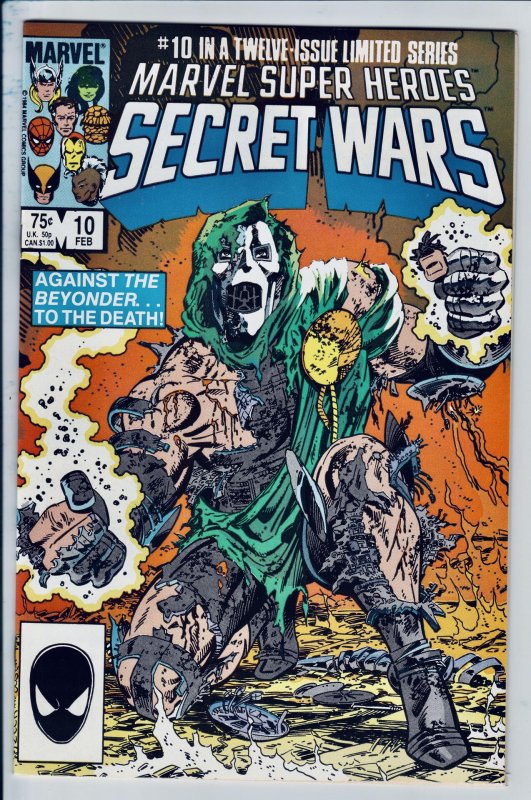 Marvel Super Heroes Secret Wars #10 (1985) 9.0+