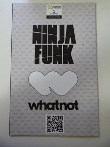 Ninja Funk #1 Signed W/ COA VF+ Condition