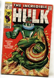 INCREDIBLE HULK #113 comic book 1968-MARVEL COMIC-JOHN SEVERIN VG