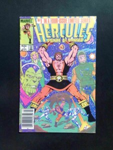 Hercules #1 (2ND SERIES) MARVEL Comics 1984 VG- NEWSSTAND