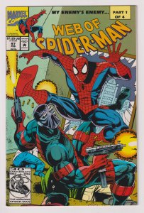 Marvel Comics! Web of Spider-Man! Issue #97! 1st app. of Dr. Kevin Trench! 