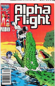 Alpha Flight #41 (1986) Alpha Flight [Key Issue]