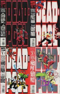 DEADPOOL CIRCLE CHASE (1993) 1-4  The 1st Series!