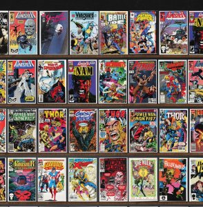 Huge Lot 150+ Comics with The Punisher, Thor, Secret Defenders & More!