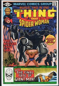 Marvel Two-in-One #85 (1982) The Thing