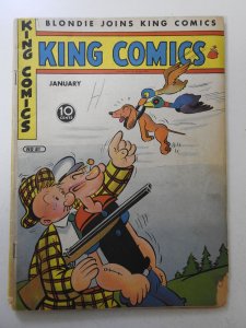 King Comics #81 (1943) Starring Popeye! Good Condition!