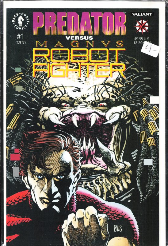 Predator vs. Magnus Robot Fighter #1 (1992) Predator