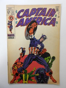 Captain America #111 (1969) VG Condition!