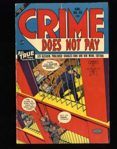 Crime Does Not Pay #113 VG 4.0 White Pages