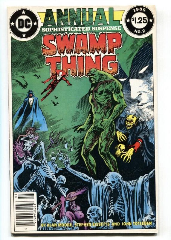 Swamp Thing Annual #2 JUSTICE LEAGUE DARK 1984 Deadman