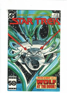 Star Trek #23 VF 8.0 DC Comics 1986 Copper Age, Kirk & Spock