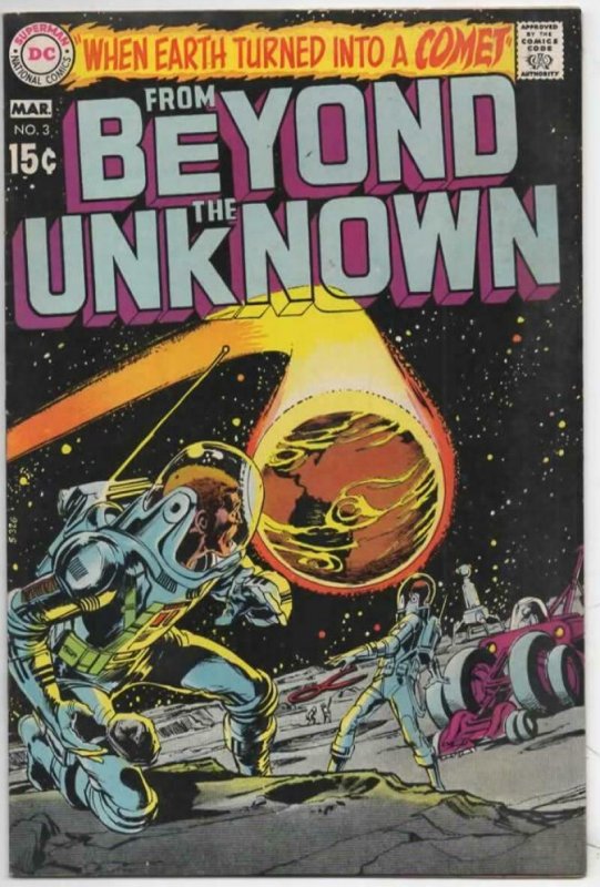 FROM BEYOND the UNKNOWN #3 VF Neal Adams Carmine Infantino 1969 1970