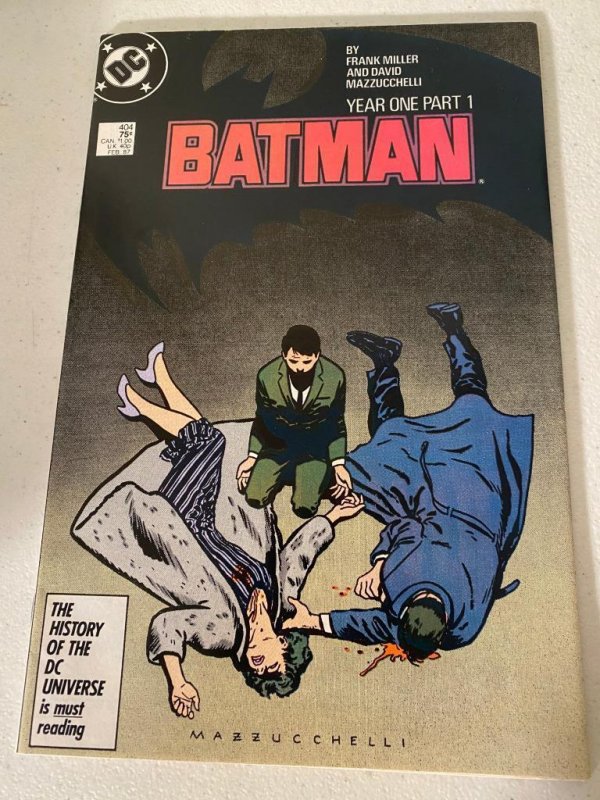 Batman #404 405 406 407 Year One NM Frank Miller