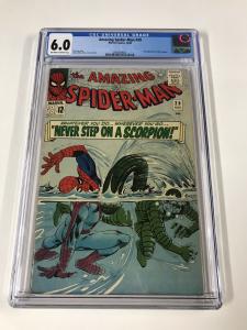 Amazing Spider-man 29 Cgc 6.0 Ow/w Pages Marvel Silver Age 2nd Scorpion