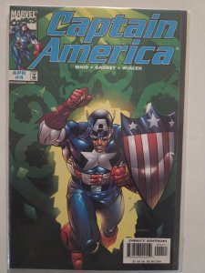 Captain America #4 VF-NM Marvel Comic Book 25 TJ86