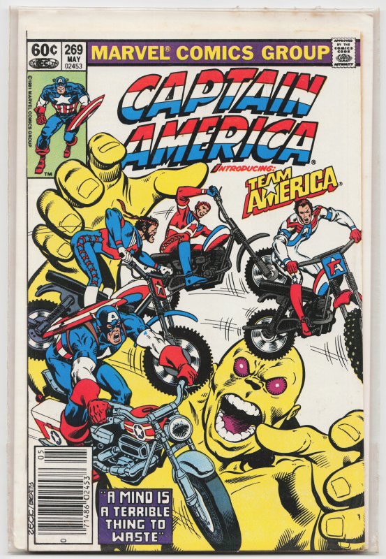 Captain America #269 (1982) Captain America
