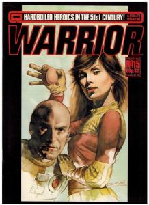 WARRIOR (1982 QUALITY) 15 F-VF ALAN MOORE+++++ 