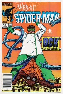 Web of Spider-Man (1985 1st Series) #5 VF Doc Ock