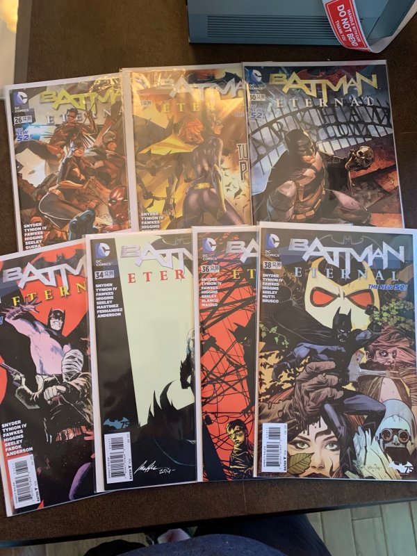 Batman Eternal Complete Set 1-52  Scott Snyder! James Tynion IV!