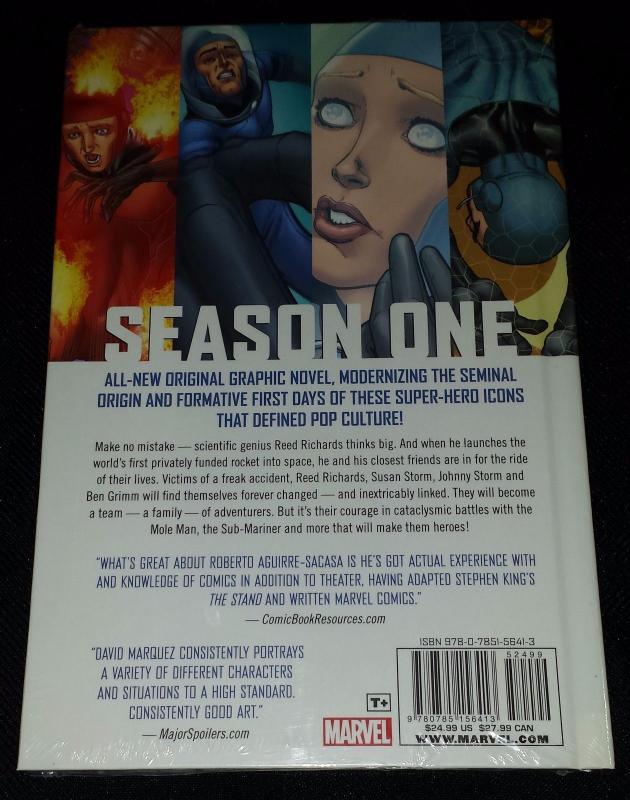 Fantastic Four Season One Hardcover w/ Bonus Digital Code (Marvel) - New/Sealed!