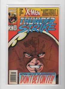 Thunderstrike #2 ( Marvel Comics 1993) Juggernaut! Good +