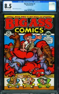 Big Ass Comics #2 CGC 8.5 Robert Crumb underground comix 1297065004