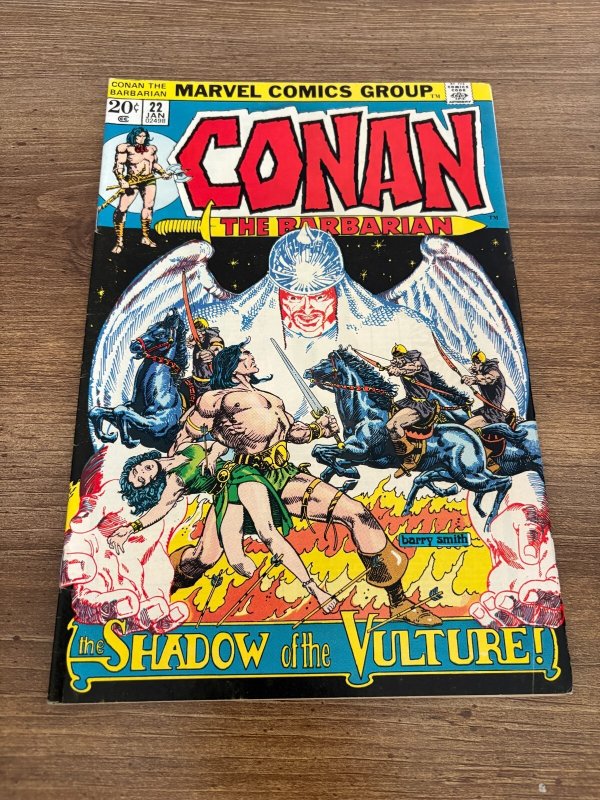Conan The Barbarian # 22 FN/VF Marvel Coic Book Red Sonja King Kull 17 J450